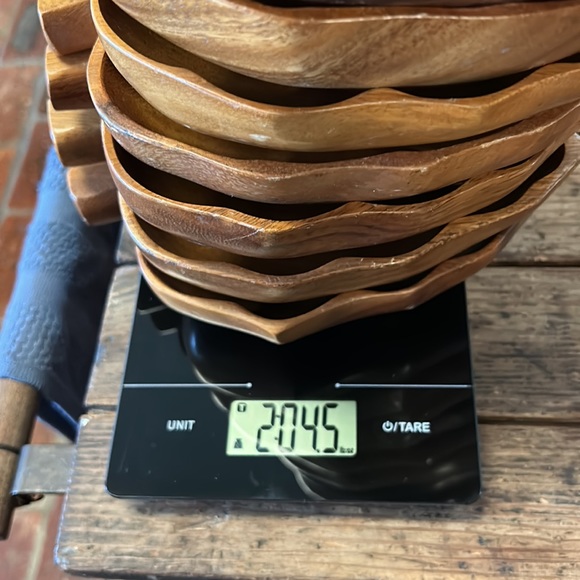 Vintage monkey pod bowl set (8 total) - Picture 9 of 10